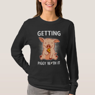 Schweinefleisch mit dem Metzgerei Metzgerei T-Shirt