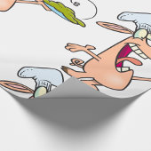 Schweinefleisch mit Lebensmitteln Geschenkpapier