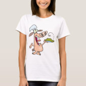 Schweinefleisch mit Lebensmitteln T-Shirt (Vorderseite)
