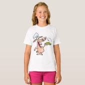 Schweinefleisch mit Lebensmitteln T-Shirt (Vorne ganz)