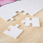 Schweinefleisch mit Rose Blume Puzzle (Seite)