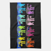 Schweinefleisch Neues Jahr 2019 Pop H Küchentücher (Vertikal)