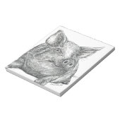 Schweinefleisch Notizblock (Rotiert)