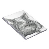 Schweinefleisch Notizblock (Rechte Seite)