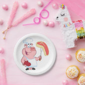 Schweinefleisch Pappteller (Party)