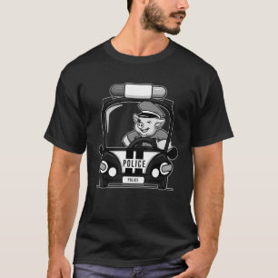Schweinefleisch, Polizist, Hog Lover, Funny Farm A T-Shirt