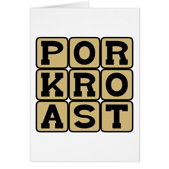 Schweinefleisch Rost, Schweineplatte (Vorne)