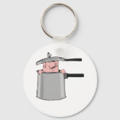 Schweinefleisch Schlüsselanhänger (Vorderseite)