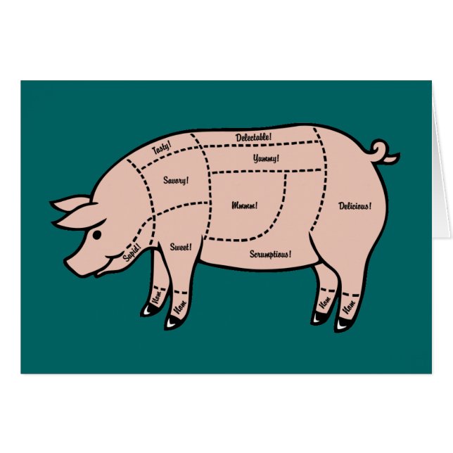 Schweinefleisch-Schnitte (Vorderseite (Horizontal))