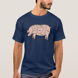 Schweinefleisch-Schnitte T-Shirt