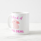 Schweinefleisch-Spaß: Es ist eine Art Big (Pig) De Kaffeetasse (Vorderseite Links)