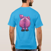 Schweinefleisch-T - Shirt (Rückseite)
