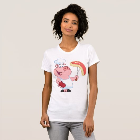 Schweinefleisch T-Shirt (Vorne ganz)