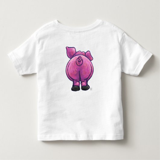 Schweinefleisch-T - Shirt (Rückseite)