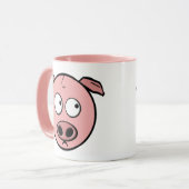 Schweinefleisch-Tasse Tasse (Vorderseite Links)