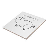 Schweinefleisch Thunder_Cove-Handgelenk Fliese (Seite)