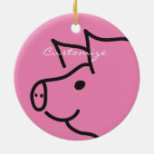 Schweinefleisch Thunder_Cove Keramik Ornament (Hinten)