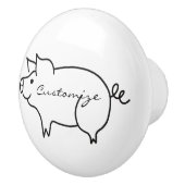 Schweinefleisch Thunder_Cove Keramikknauf (Rechts)