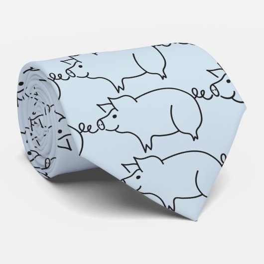 Schweinefleisch Thunder_Cove Krawatte (Gerollt)