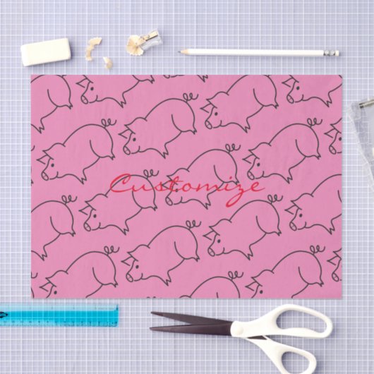 Schweinefleisch Thunder_Cove Seidenpapier (Handwerk)