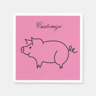 Schweinefleisch Thunder_Cove Serviette
