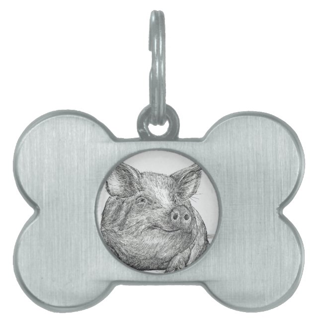 Schweinefleisch Tiermarke (Vorderseite)