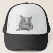 Schweinefleisch Truckerkappe (Vorderseite)