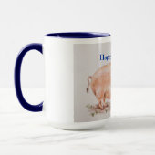 Schweinefleisch und Robin-Tasse, Tasse (Links)