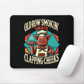 Schweinefleisch von Smokin und Wangenklatschen Mousepad (Mit Mouse)