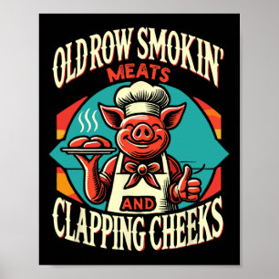 Schweinefleisch von Smokin und Wangenklatschen Poster