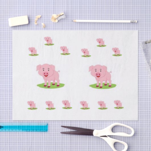 Schweinefleischpapier Seidenpapier (Handwerk)