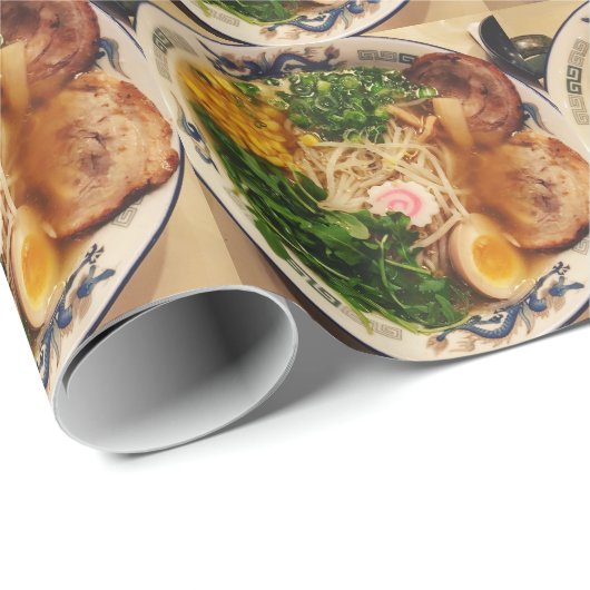 Schweinefleischramen-Nudeln Geschenkpapier (Rolleneckpunkt)