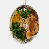 Schweinefleischramen-Nudeln Keramik Ornament (Rechts)