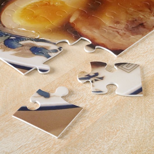 Schweinefleischramen-Nudeln Puzzle (Seite)