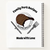Schweinefleischrezepte für Fiestas aus Liebe Nr. Notizblock (Rückseite)
