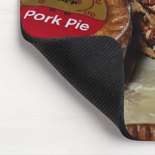 Schweinefleischtorten und Wurstrollen Mousepad (Ecke)