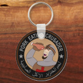 Schweinefleischverkäufer Schlüsselanhänger (Vorderseite)