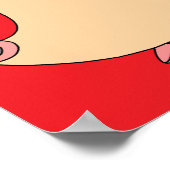 Schweineförmige Mückenkerze. Poster (Ecke)