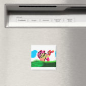 Schweinefrühling Magnet (In Situ (Geschirrspüler))