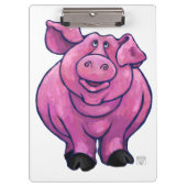 Schweinegengeschenke und -zubehör klemmbrett (Vorderseite)