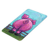 Schweinegengeschenke und -zubehör magnet (Linke Seite)