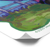 Schweinegengeschenke und -zubehör poster (Ecke)