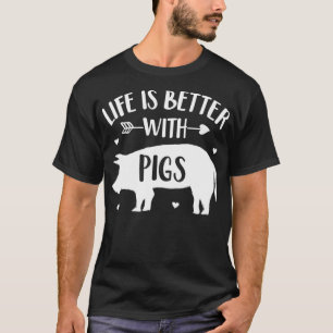 Schweinegenuss Bauer ist besser mit Schweineguss T-Shirt