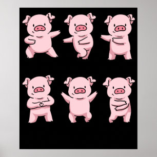 Schweinegeschenke für Schweineliebhaber Frauen Sch Poster
