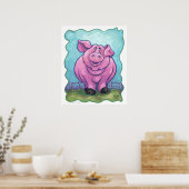 Schweinegeschenke & Zubehör Poster (Küche)