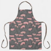 Schweinegrill Schürze (Vorderseite)