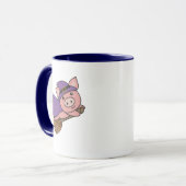 Schweinehalter Hexenkind Hexen Kostüm Tasse (Vorderseite Links)