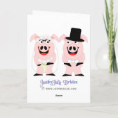 Schweinehaltung Karte (Rückseite)