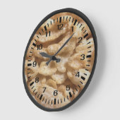 Schweinehäute Große Wanduhr (Winkel)