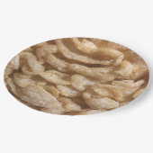 Schweinehäute Pappteller (Schrägansicht)